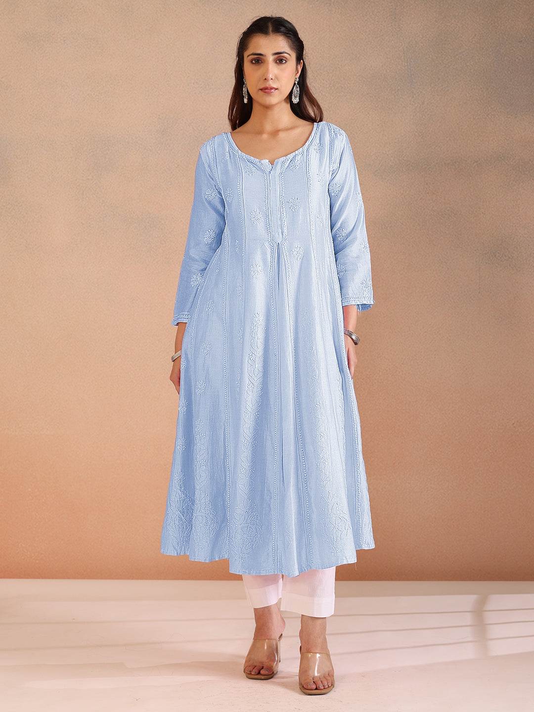 RUHANI CHANDERI ANARKALI - KRI CHIKANKARI